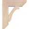 Ekena Millwork Imperial Slat Smooth Bracket w/ Offset Brace, Douglas Fir, 7 1/2"W x 22"D x 26"H BKT0806X22X26IMP06SDF - alternate 4